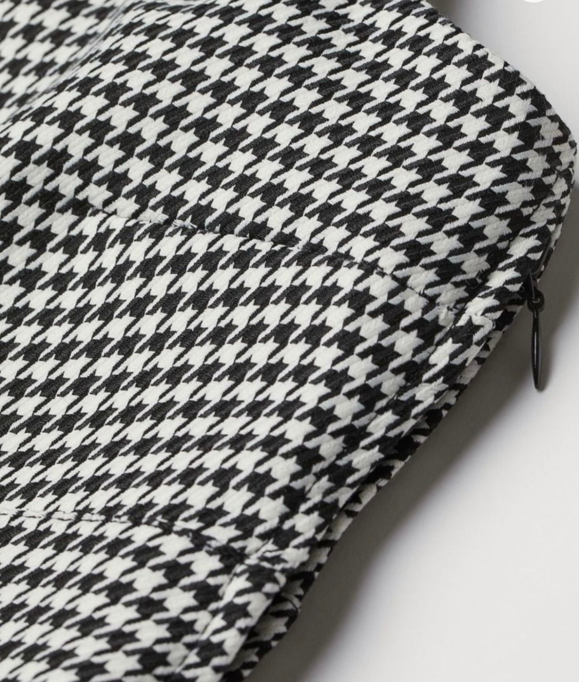 "Houndstooth Mini Dress"