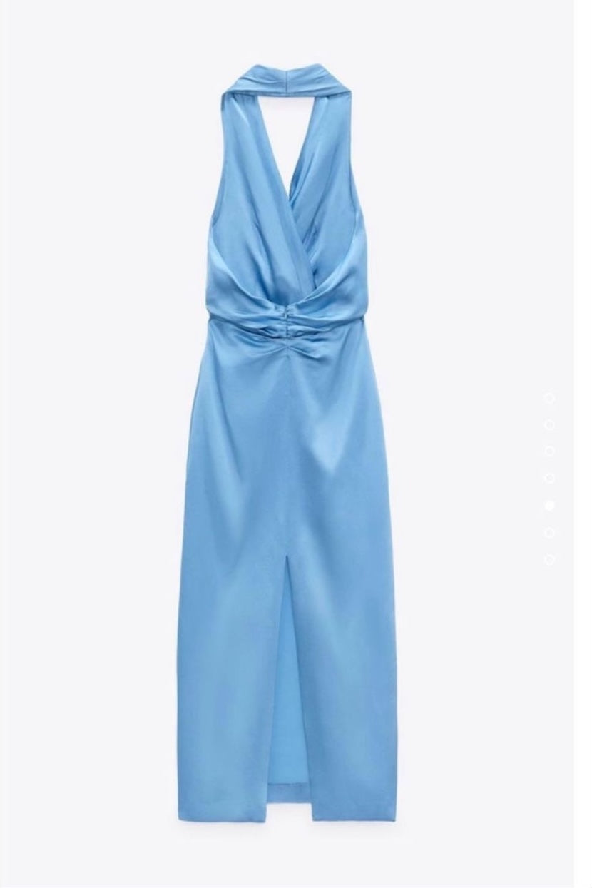 ZARA SATIN DRESS