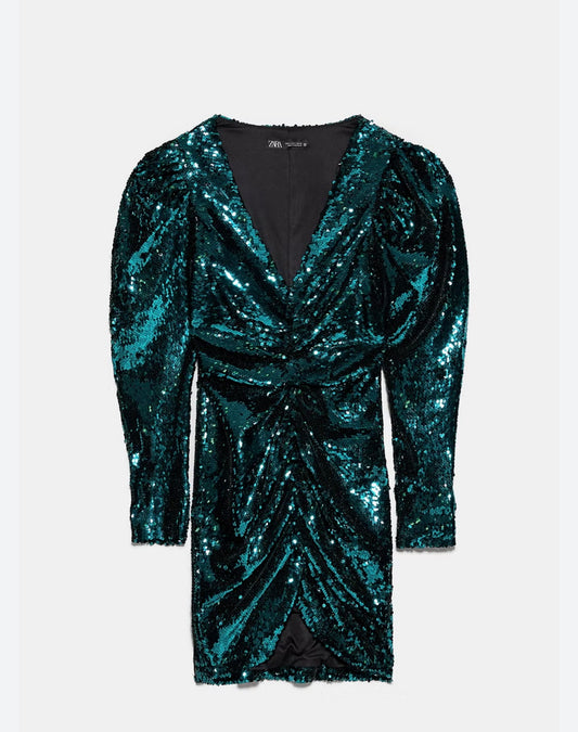 beautiful mini sequin dress