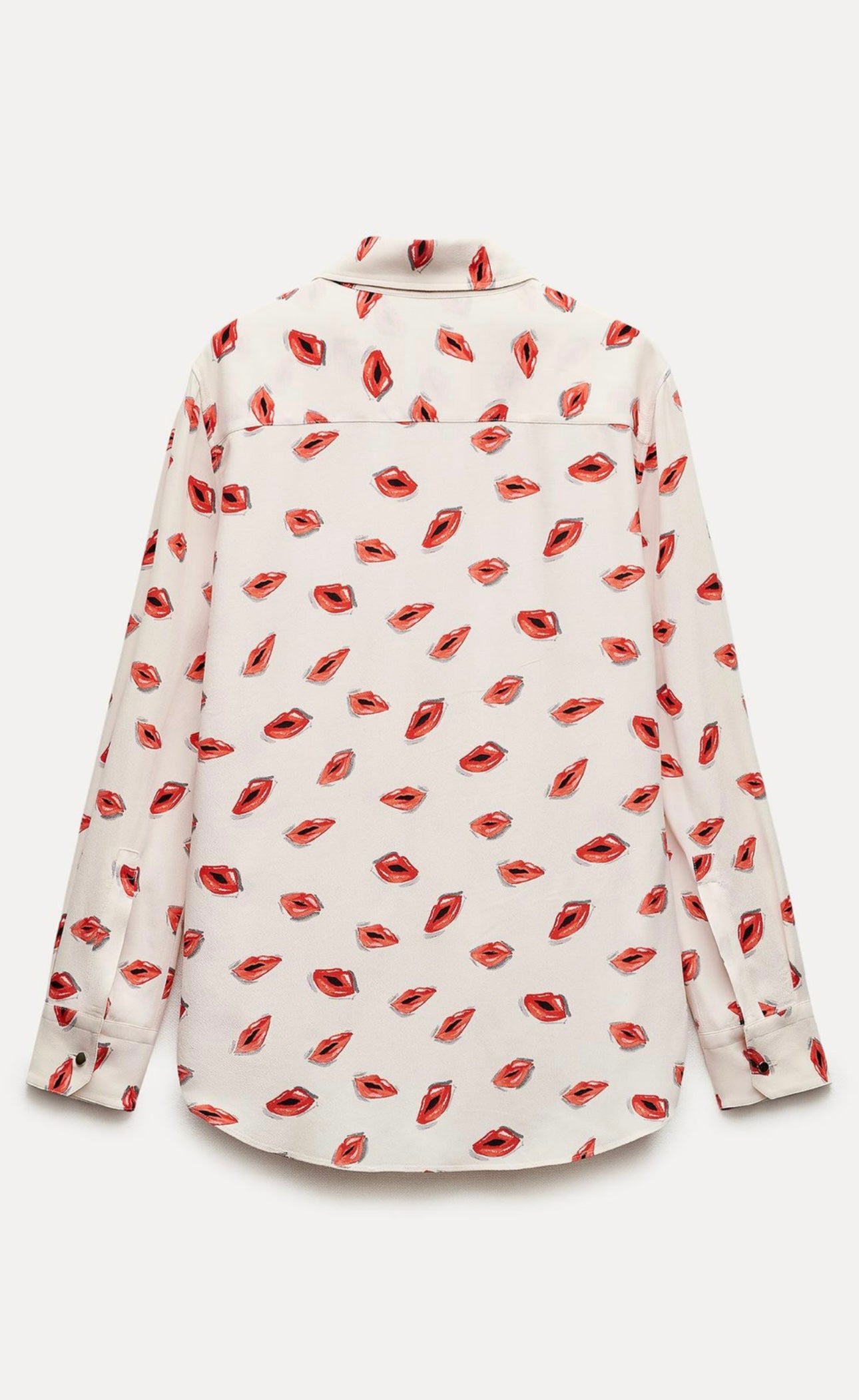 Playful Kiss Print Dress