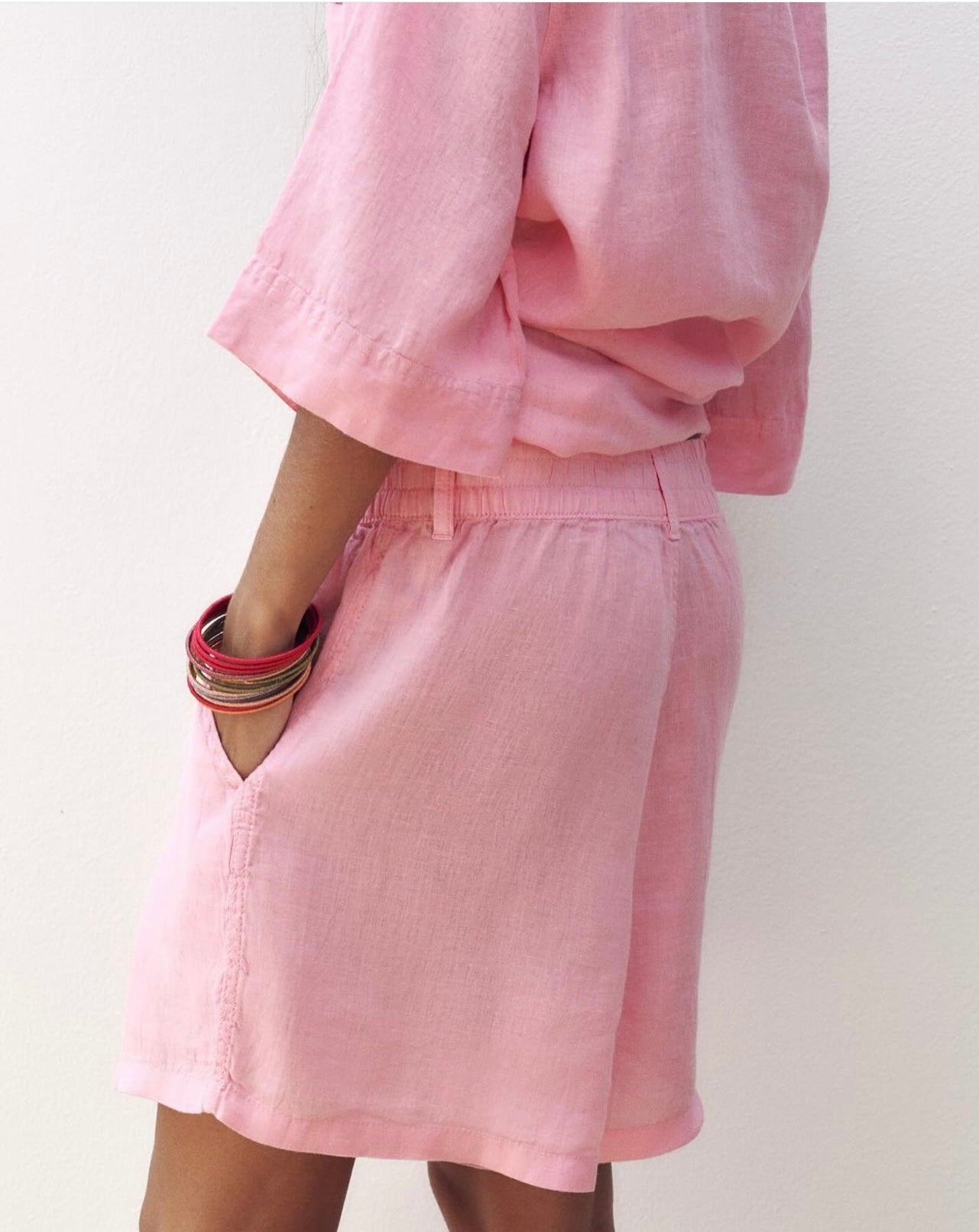 Relaxed Pink Linen SetRelaxed Pink Linen Set